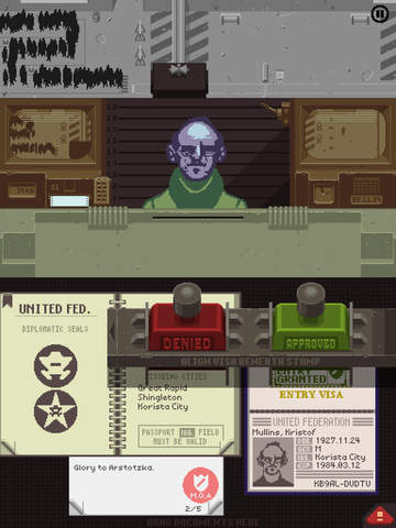 Papers, Please Bild 3