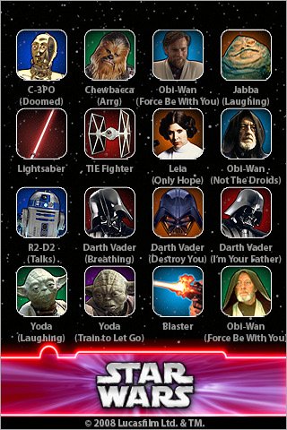 Star Wars Sound Board [iPhone]